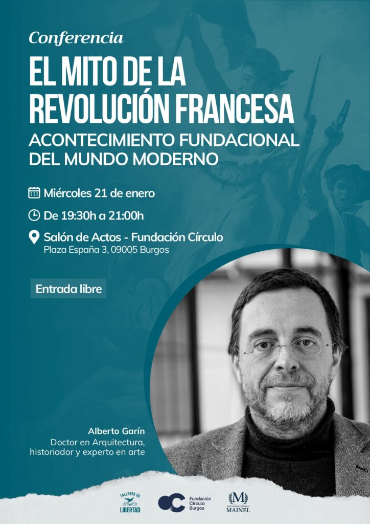 Cartel Alberto Garín Revolución Francesa Talleres de Libertad